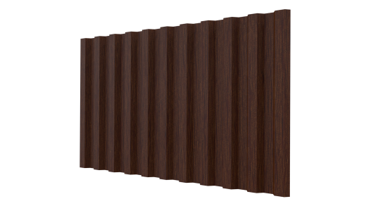 Профнастил С21 1051/1000x0,45 мм, Золотистый дуб 3D