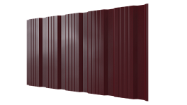 Профнастил К20 1185/1120x0,5 мм, 3005 винно-красный глянцевый