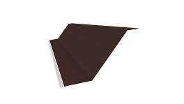 Забор жалюзи Ламель Хоста 110x0,5 мм, 8017 шоколадно-коричневый стальной бархат