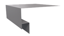 Планка околооконная Блок хаус 200х75х30 мм, 7047 телегрей 4 глянцевый