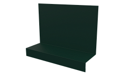 Примывание боковое фальц 25x65x130 мм, 6005 зеленый мох матовый
