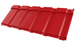 Профиль Пегас 1185/1150x0,4 мм, 3020 транспортный красный глянцевый