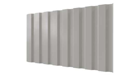 Профнастил С20A 1150/1100x0,45 мм, 9002 светло-серый глянцевый