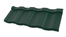 Металлочерепица Геркулес 25 1200/1150x0,5 мм, 6005 зеленый мох матовый