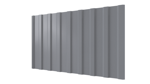 Профнастил С20R 1150/1100x0,65 мм, 7040 серое окно глянцевый