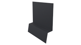 Планка стартовая фальц 135x30x55 мм, 7024 графитовый серый PUR Pruf