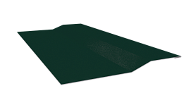 Планка крепёжная фальц 50x17x29 мм, 6005 зеленый мох глянцевый