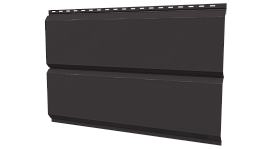Л-брус 264/240x0,5 мм, 8019 серо-коричневый глянцевый