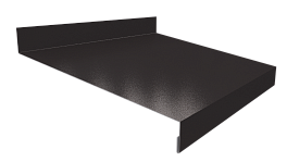 Отлив простой 20х150х20 мм, 9002 светло-серый глянцевый