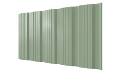 Профнастил К20 1185/1120x0,4 мм эконом, 6019 бело-зеленый глянцевый