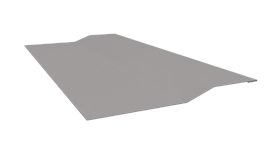 Планка крепёжная фальц 50x17x29 мм, 7047 телегрей 4 глянцевый