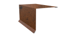 Планка торцевая 120x95x2000 мм, Картэн