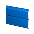 Металлосайдинг Л-брус 264/240x0,4 мм, 5015 небесно-синий глянцевый
