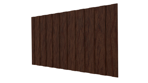 Профнастил С8 1200/1150x0,45 мм, Античный дуб 3D