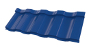 Металлочерепица Геркулес 30 1200/1150x0,5 мм, 5005 сигнальный синий глянцевый