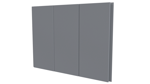 Лайн Про Плоскость 200/176x0,4 мм, 7040 серое окно глянцевый