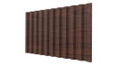 Профнастил С21 1051/1000х0,45 мм, Дуб Кельтик 3D