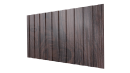 Профнастил С8 1200/1150x0,45 мм, Морёный дуб 3D