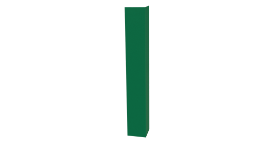 Планка угла наружного 30x30x2000 мм, 6029 мятно-зеленый глянцевый