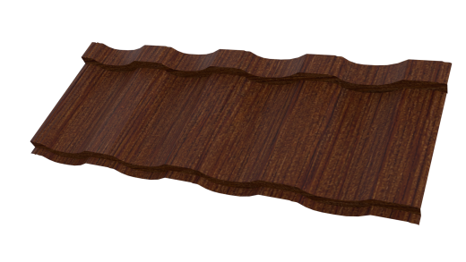 Профиль Орион 25 1200/1150x0,45 мм, Золотистый дуб 3D