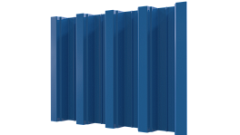 Профнастил Н75 800/750x0,7 мм, 5015 небесно-синий глянцевый