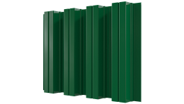 Профнастил Н75 800/750x0,65 мм, 6029 мятно-зеленый глянцевый