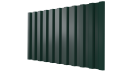 Профнастил С21 1051/1000x0,7 мм, 6005 зеленый мох глянцевый