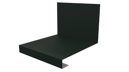 Планка примыкания нижняя к трубе фальц 140x200 мм, 6009 пихтовый зеленый матовый