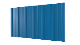 Профнастил НС16 1150/1100x0,45 мм, 5015 небесно-синий глянцевый