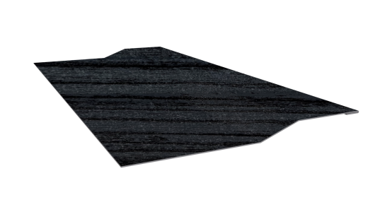 Планка крепёжная фальц 50x17x38 мм, Морион 3D
