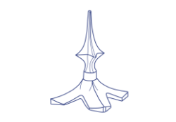 Пика колпака в сборе ZKING