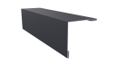 Угол наружный 50x50x2000 мм, 7024 графитовый серый матовый