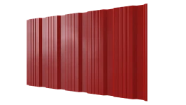 Профнастил К20 1195/1130x0,3 мм, 3020 транспортный красный глянцевый