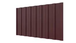 Профнастил С20R 1150/1100x0,5 мм, 3005 винно-красный матовый
