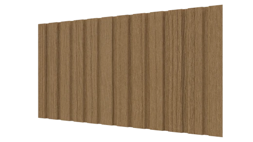 Профнастил С10 1155/1100x0,45 мм, Орех 3D