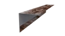 Планка угла наружного 50x50x2000 мм, Дикий камень