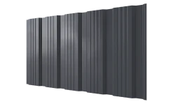 Профнастил К20 1185/1120x0,45 мм, 7011 железно-серый глянцевый
