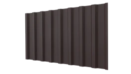 Профнастил С20B 1150/1100x0,45 мм, 8017 шоколадно-коричневый матовый