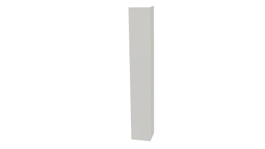 Планка угла наружного 50x50x2000 мм, 9002 светло-серый глянцевый