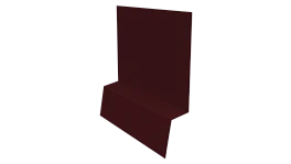 Планка стартовая фальц 135x30x55 мм, 3005 винно-красный глянцевый