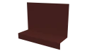 Примыкание боковое фальц 25x65x130 мм, 3009 оксид красный глянцевый