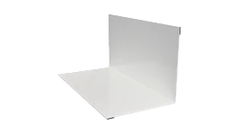Угол внутренний 100x100x2000 мм, 9003 сигнальный белый глянцевый