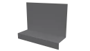 Примыкание боковое фальц 25x65x130 мм, 7004 сигнальный серый глянцевый