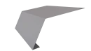 Планка карнизная 100x65x2000 мм, цинк