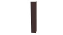 Планка угла наружного 50x50x2000 мм, 8017 шоколадно-коричневый глянцевый