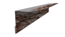 Планка угла внутреннего 50x50x2000 мм, Дикий камень