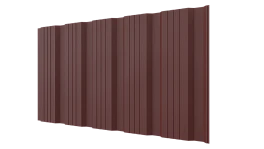 Профнастил К20 1195/1130x0,45 мм, 3009 оксид красный матовый