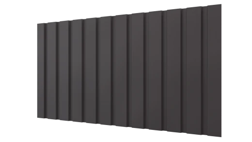 Профнастил С10 1155/1100x0,45 мм, 8019 серо-коричневый матовый