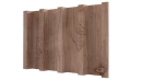 Профнастил Н60 902/845x0,45 мм, Орех 3D