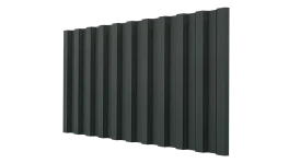 Профнастил С21 1051/1000x0,45 мм, 6009 пихтовый зелёный матовый